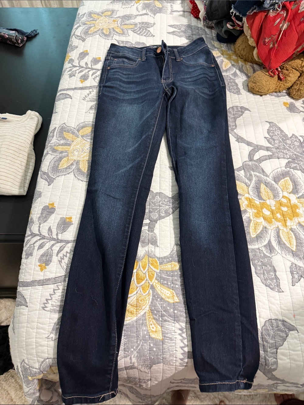 Maurices Dark Blue Skinny Jeans